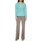 Le Suit Long-sleeve Peak Lapel Pant Suit Set