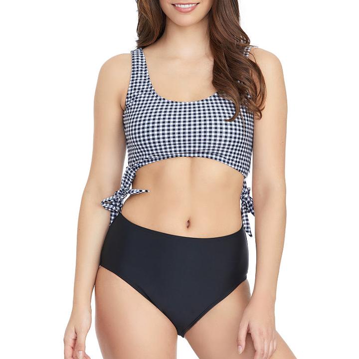 Arizona Gingham Monokini - Juniors