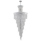 Empire Collection 28 Light Crystal Spiral Cascading Chandelier