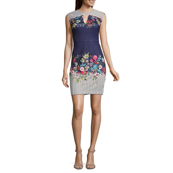 Weslee Rose Sleeveless Scuba Dress