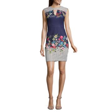 Weslee Rose Sleeveless Scuba Dress