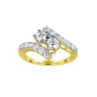 Two Forever&trade; 1 Ct. T.w. Diamond 10k Yellow Gold Engagement Ring