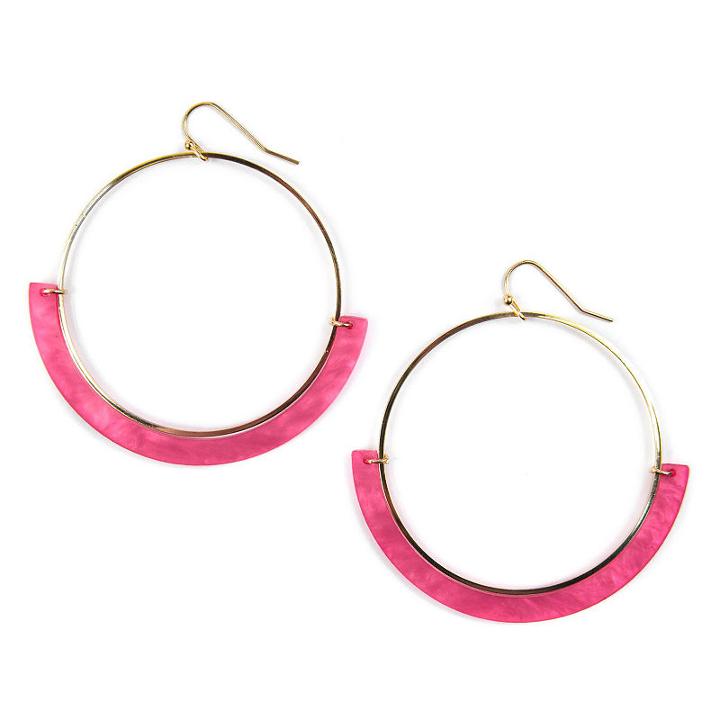 Mixit 66mm Hoop Earrings
