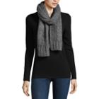 Libby Edelman Plaid Oblong Cold Weather Scarf