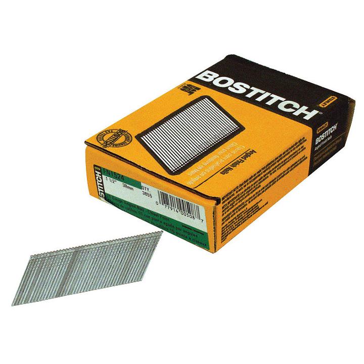 Bostitch Stanley Fn1524 1-1/2 15 Gauge Angled Finish Nails 3655 Count