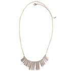 A.n.a Womens Simulated White Statement Necklace