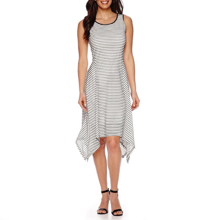Rn Studio By Ronni Nicole Sleeveless Jacquard Sharkbite Maxi Dress