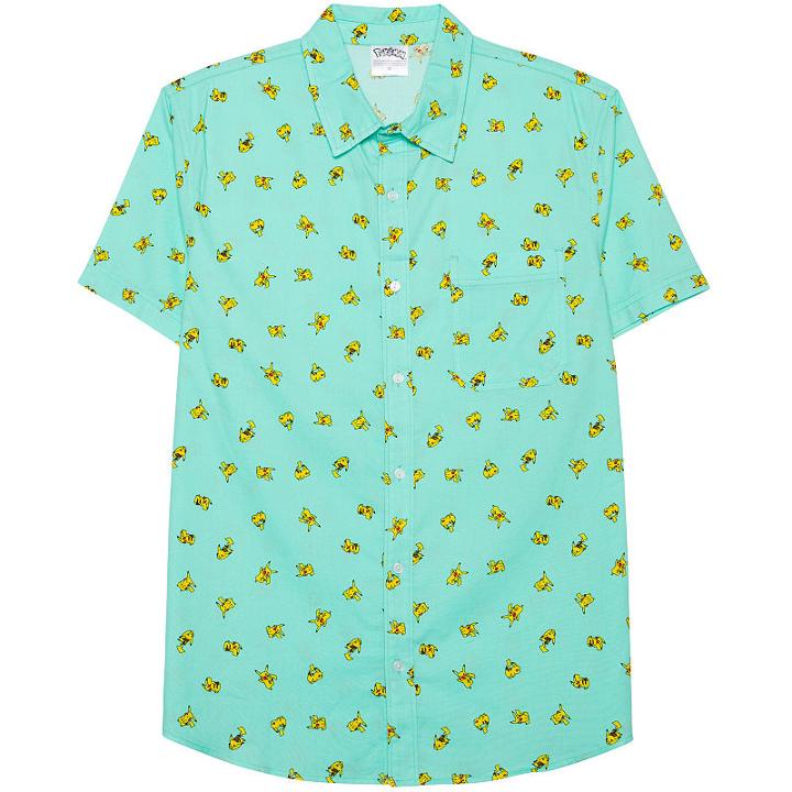 Pikachu Pattern Graphic Tee