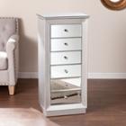 Jacklyn Silver Jewelry Armoire