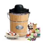 Elite Gourmet Eim-506 6-quart Old-fashioned Ice Cream Maker