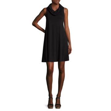 Eyeshadow Sleeveless Knit A-line Dress - Juniors