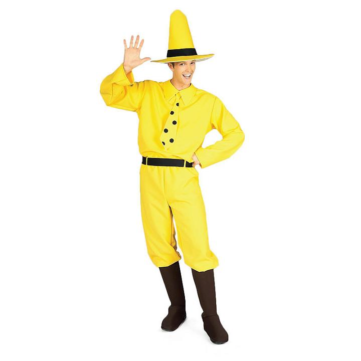 The Man With The Yellow Hat Adult Costume