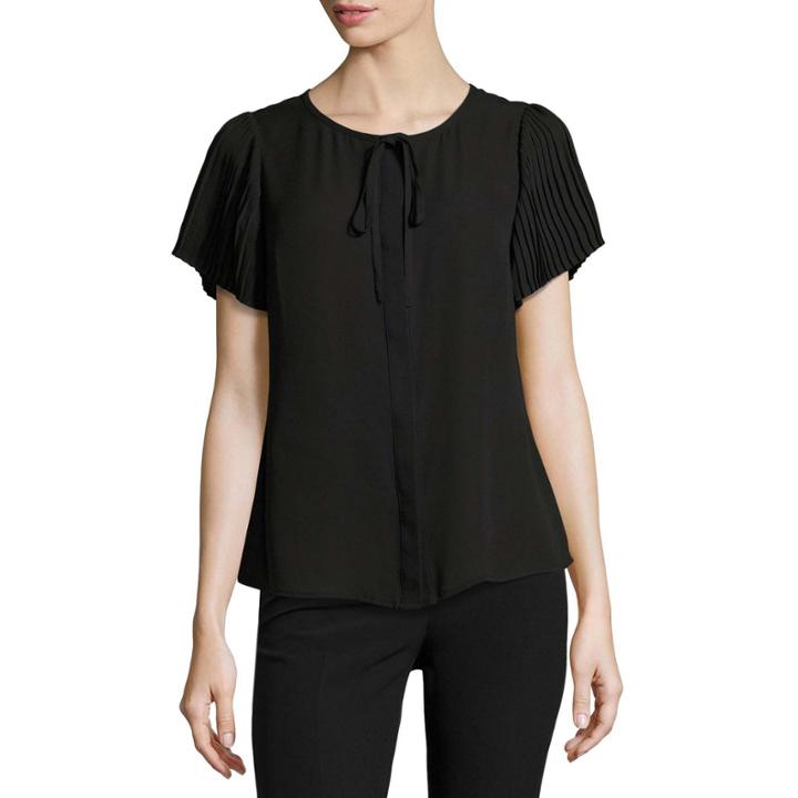 W Pleat Sleeve Tie N