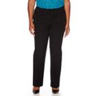 Worthington Super Stretch Double Waistband Slim-fit Pants - Plus