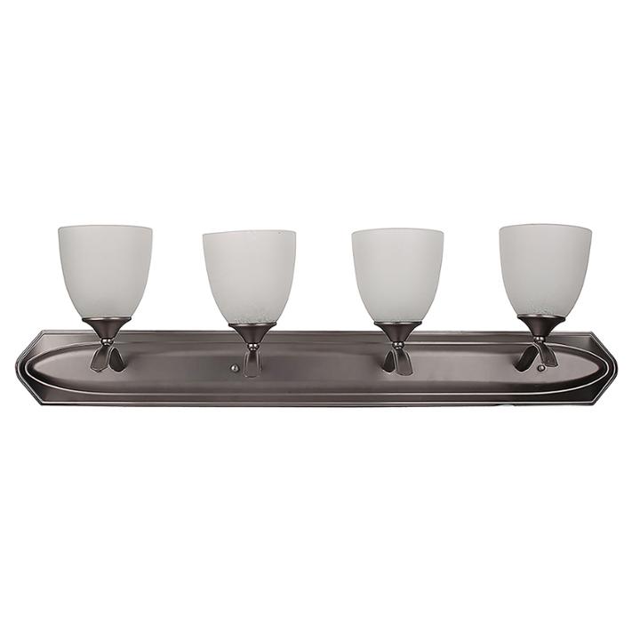 Marcus 4-light Silver Bath Vanity