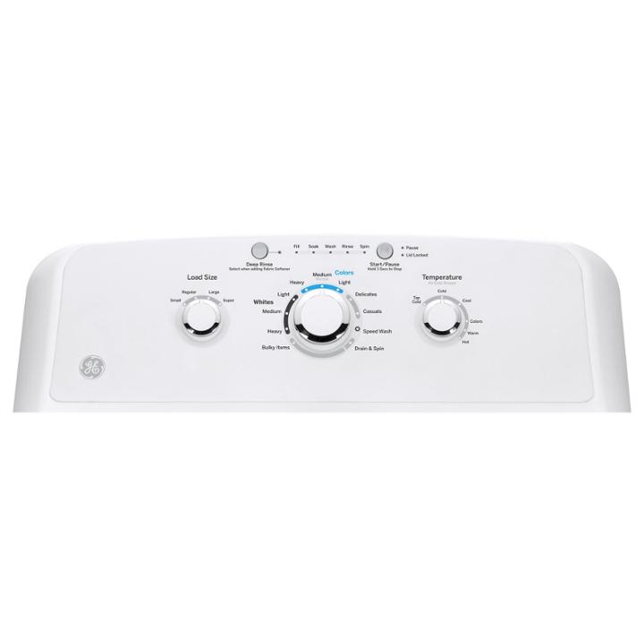 Ge 3.8 Cu. Ft. Electric Washer With Stainless Steel Basket - Gtw330askww