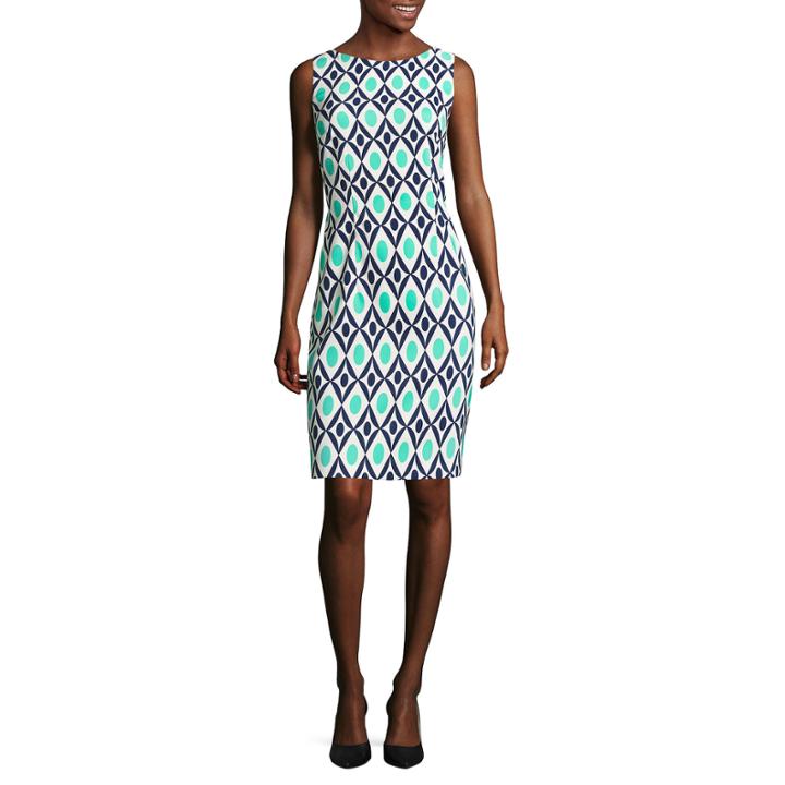 Alyx Sleeveless Diamond Circle Sheath Dress
