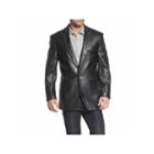 Bgsd Men's Judd One-button Lambskin Leather Blazer