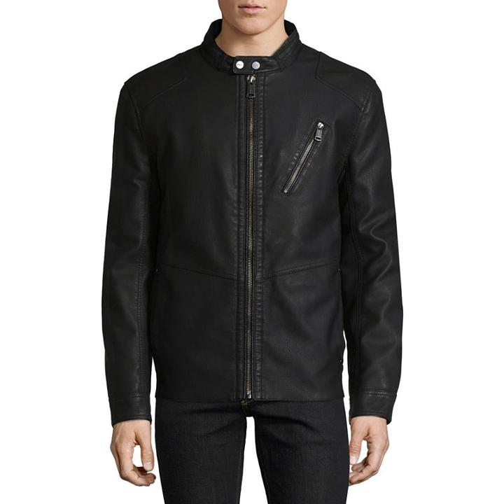 B By Bernardo Fashions Midweight Motorcycle Jacket