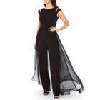 Melrose Cap Sleeve Cold Shoulder Jumpsuit