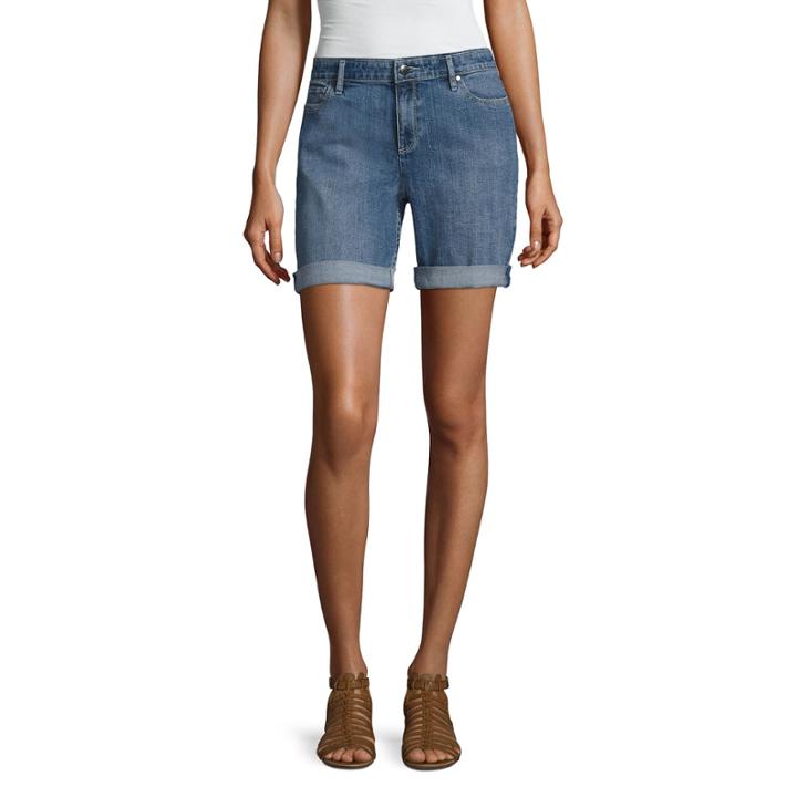 Liz Claiborne 6.5 Denim Shorts