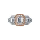 Limited Quantities 1 Ct. T.w. Diamond 3-stone Two-tone Ring