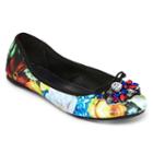Tropical Beaded Ballet Flats