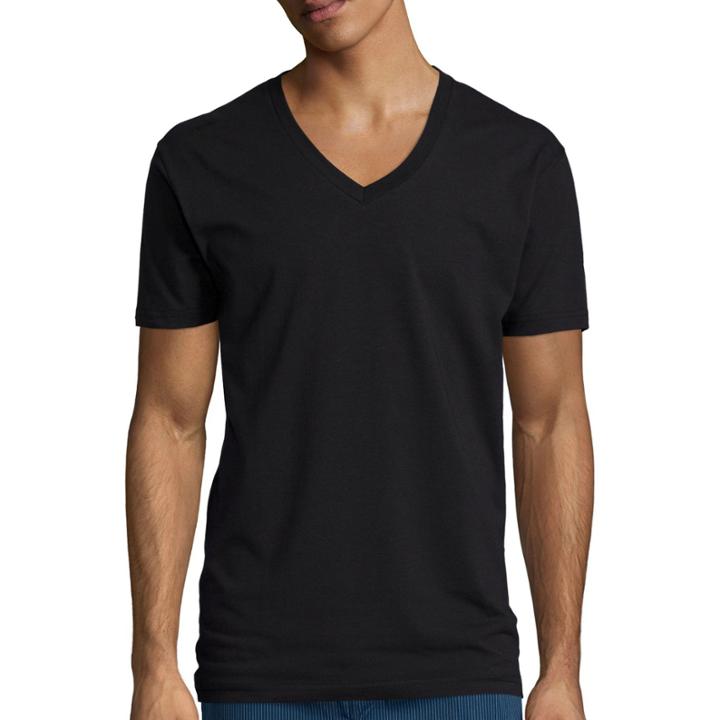 Stafford 3-pk. Cotton Stretch V-neck T-shirts