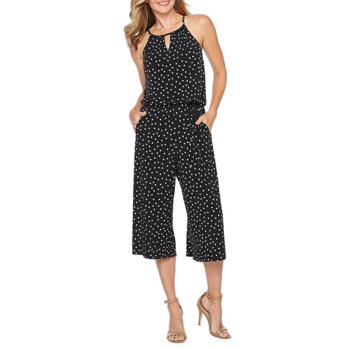 London Style Sleeveless Jumpsuit