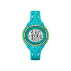 Timex Womens Sleek Blue Floral 50 Lap Strap Watch