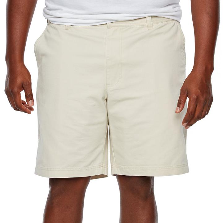 Izod Washed Chino Short Chino Shorts-big