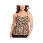 Vanishing Act By Magic Brands Tankini Swimsuit Top