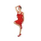 Roarin Red Flapper 2-pc. Dress Up Costume Womens