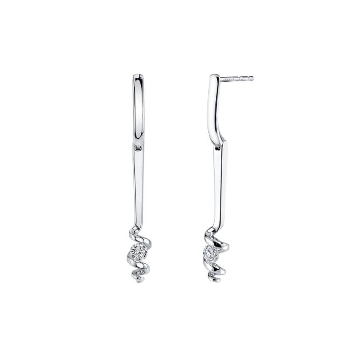 Sirena 1/5 Ct. T.w. Diamond 14k White Gold Earrings