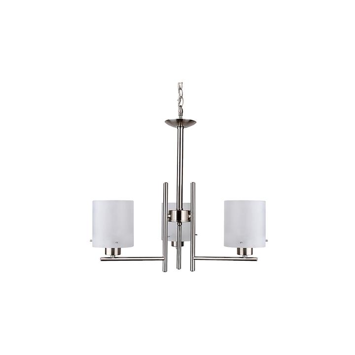 Dexter 3-light Silver Chandelier