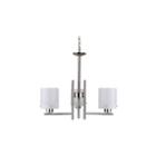 Dexter 3-light Silver Chandelier