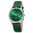 Akribos Xxiv Womens Green Strap Watch-a-879gn