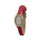 Olivia Pratt Womens Petite Red Leather Watch 13420red