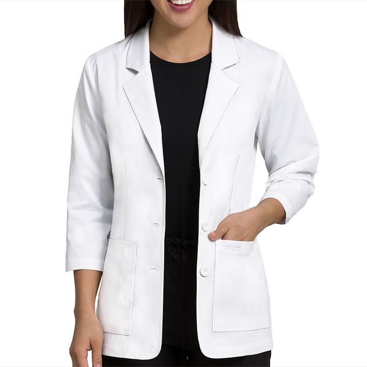 Med Couture Womens 28 Inch 2-pocket Lab Coat