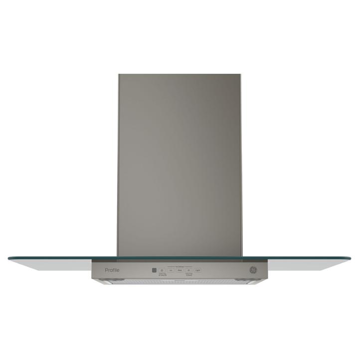 Ge Profile&trade; Wall-mount Chimney Range Hood With Glass Canopy - Pvw7301ejes
