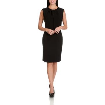 Larry Levine Tuck Front Dress
