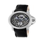 Heritor Mens Black Strap Watch-herhr4002