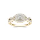 1/4 Ct. T.w. Diamond 10k Yellow Gold Engagement Ring