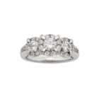 Limited Quantities 1 Ct. T.w. Diamond 14k White Gold 3-stone Ring