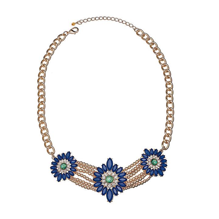 Mixit&trade; Peacock Statement Necklace