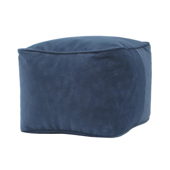 Microsuede Beanbag Ottoman