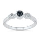 Promise My Love Womens 1/8 Ct. T.w. Diamond Multi Color Promise Ring