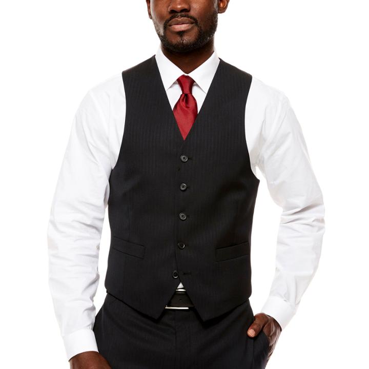 Collection By Michael Strahan Classic Fit Suit Vest