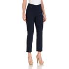 Larry Levine Slim Ankle Pant - Plus
