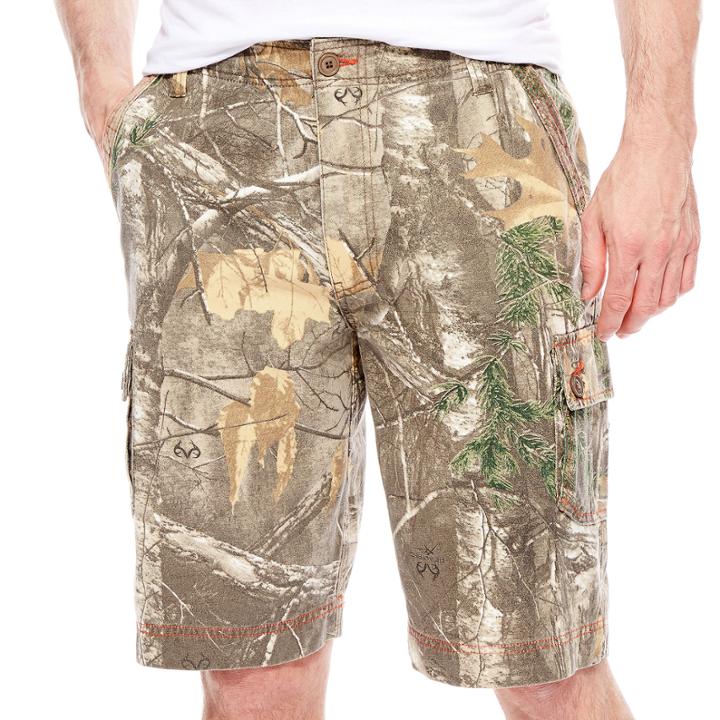 Realtree Camo Cargo Twill Shorts